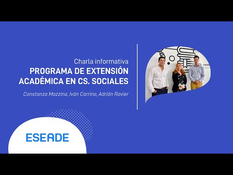 Charla Informativa sobre el Programa de Extensión Académica en Ciencias Sociales (PEACS)